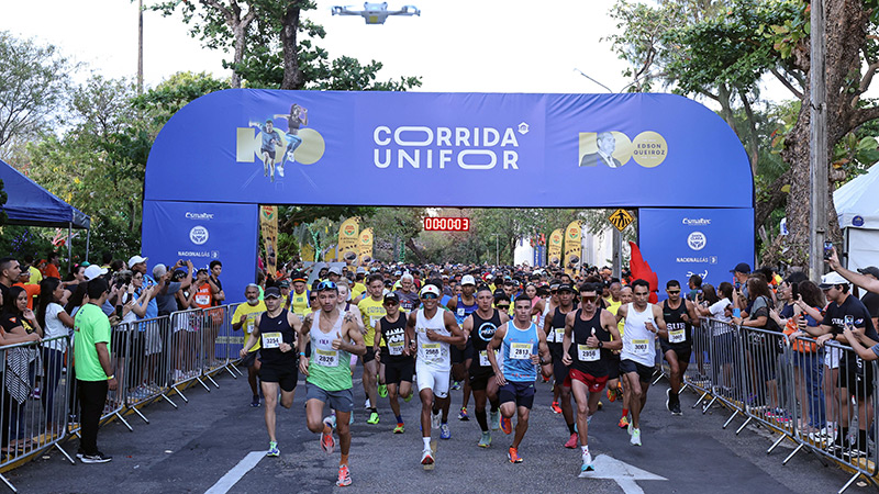 Corrida Unifor 2025. (Foto: Ares Soares)