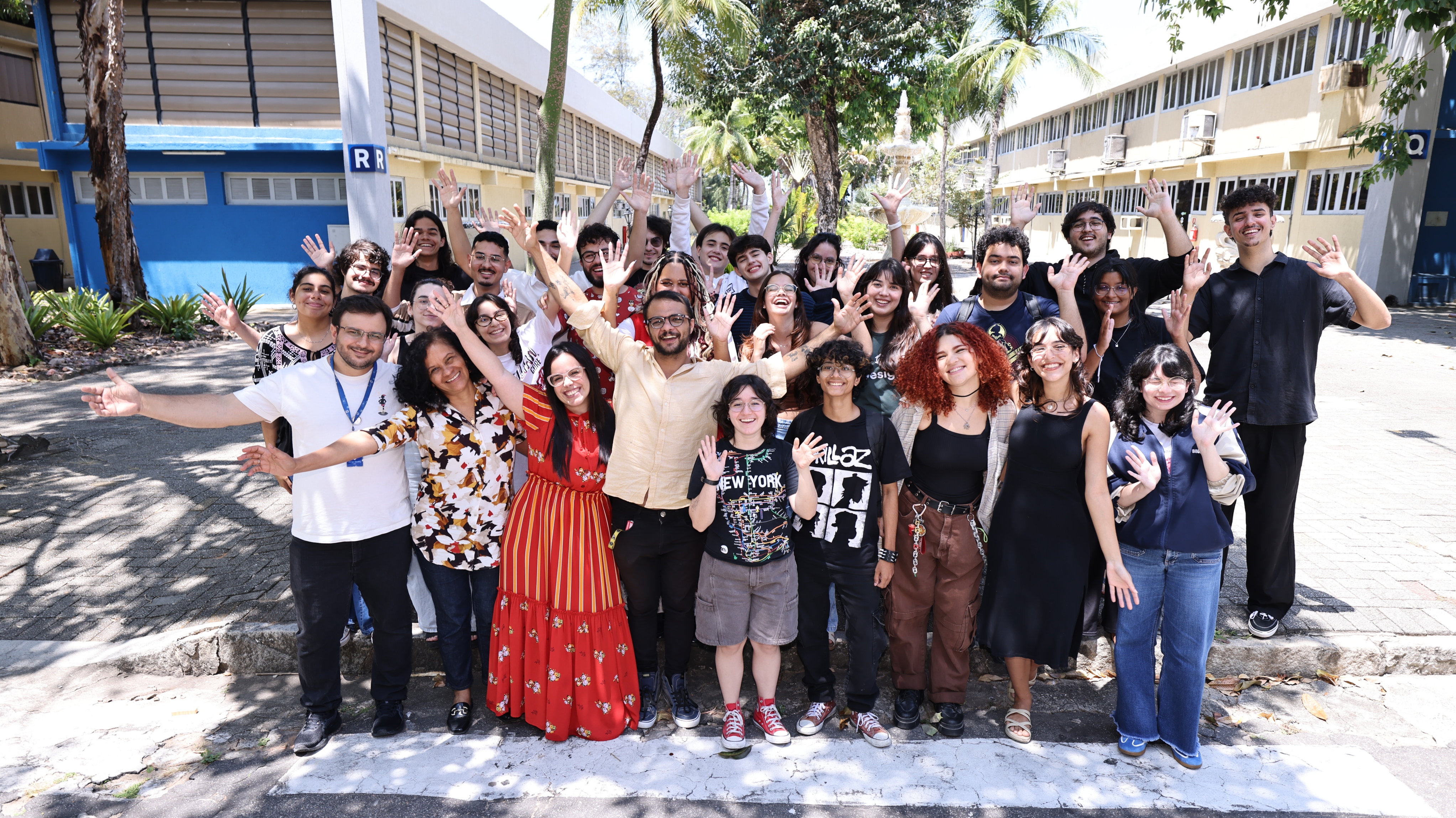 Alunos do Curso de Design da Unifor, graduação que tem se destacado nacional e internacionalmente. Foto: Ares Soares
