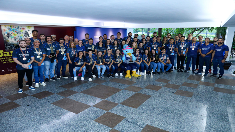 Ao longo das duas semanas de competições, a Unifor conquistou cinco medalhas (Foto: Ares Soares)