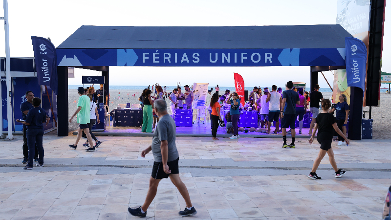 As ações serão realizadas por assessorias esportivas e alunos e professores dos cursos de saúde da Unifor (Foto: Ares Soares)