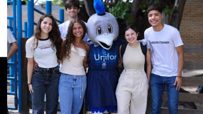 A Unifor utiliza diferentes plataformas de comunicação, como YouTube, Instagram (Unifor Comunica) e o portal Unifor Online (Foto: Ares Soares)