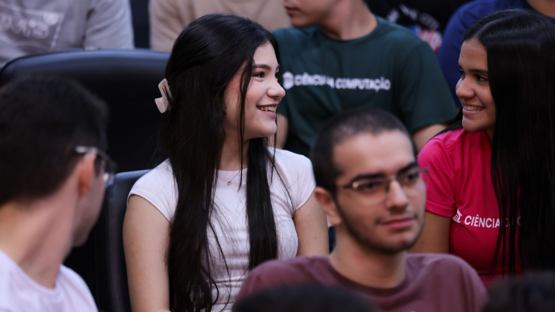 Palestra aberta ao público busca fortalecer a cultura acadêmica (Foto: Ares Soares)