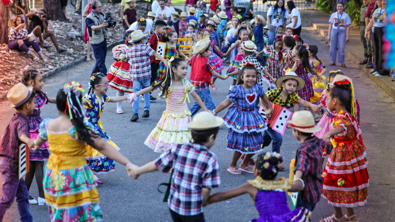 A festa junina no Nordeste é uma manifestação de cultura, tradição e alegria regional (Foto: Ares Soares)