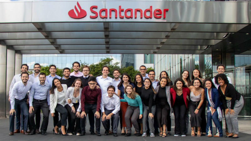 Programa de Trainee do Santander seleciona recém-formados (Foto: Santander/Divulgação)