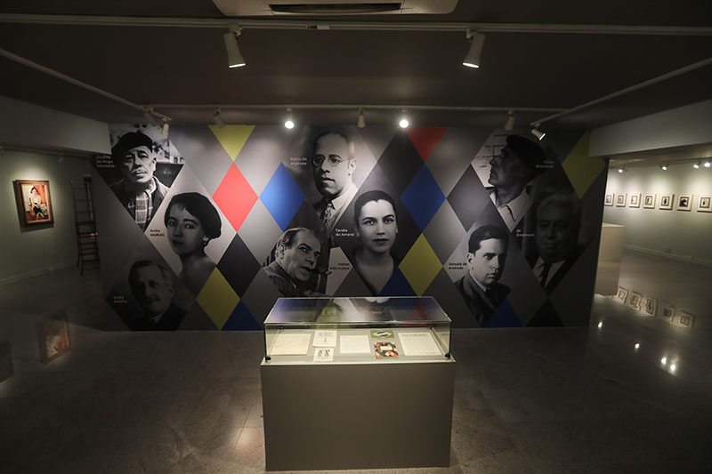 Exposição 100 anos da Semana de Arte Moderna em acervos do Ceará - Foto: Ares Soares