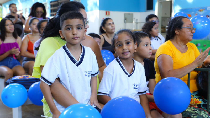 Situada dentro do campus da Unifor, a Escola Yolanda Queiroz possibilita anualmente educação gratuita&nbsp;a cerca de 540 crianças (Foto: Duda Barroso)