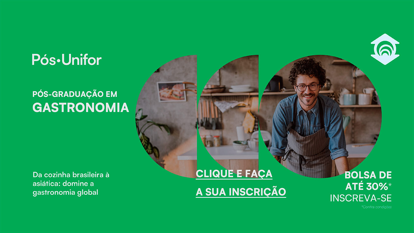 pós em gastronomia