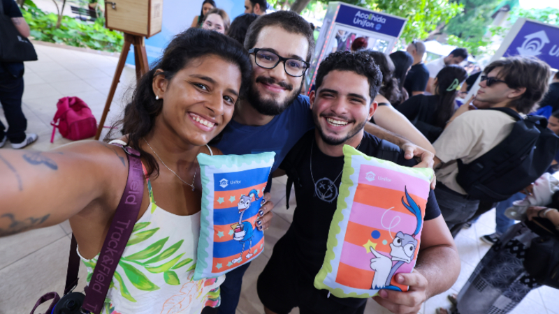 Tradicional evento acadêmico, a Acolhida Unifor ocorre sempre nos dois primeiros dias letivos de cada semestre (Foto: Ares Soares)