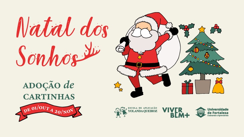 A entrega dos presentes para as crianças da escolinha Yolanda Queiroz deverá acontecer entre os dias 15 e 18 de dezembro.