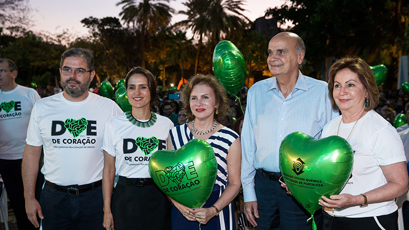 Lançamento da 16ª edição da campanha Doe de Coração, no dia 5 de setembro, com o médico Drauzio Varella. Foto: Ares Soares.