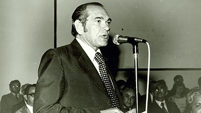 Edson Queiroz nasceu em 12 de abril de 1925, em Cascavel (CE)