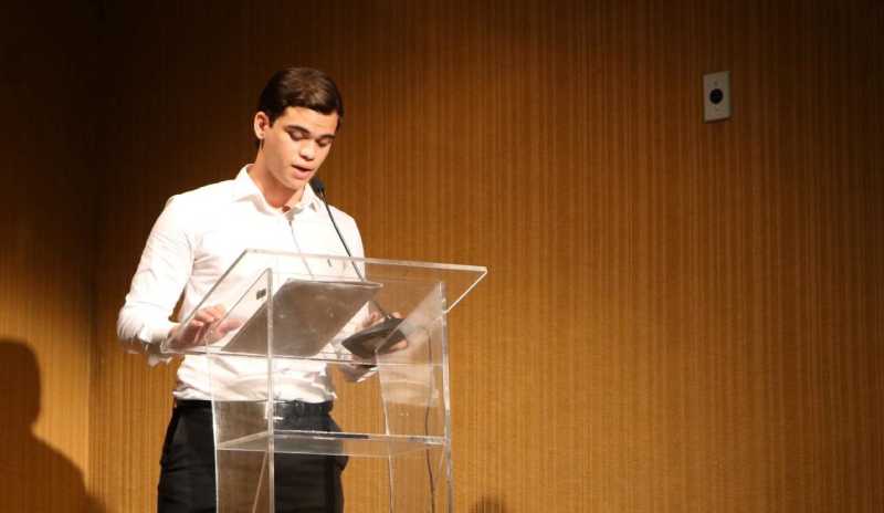 Iago Capistrano, 20 anos, aluno do 7º semestre de Direito. (Foto: divulgação)