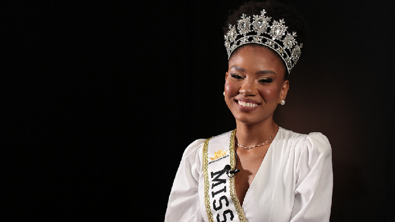 Além do título de Miss Ceará, Dominique Neves também já venceu o concurso Garota Portal Messejana 2019 (Foto: Larissa Lima)