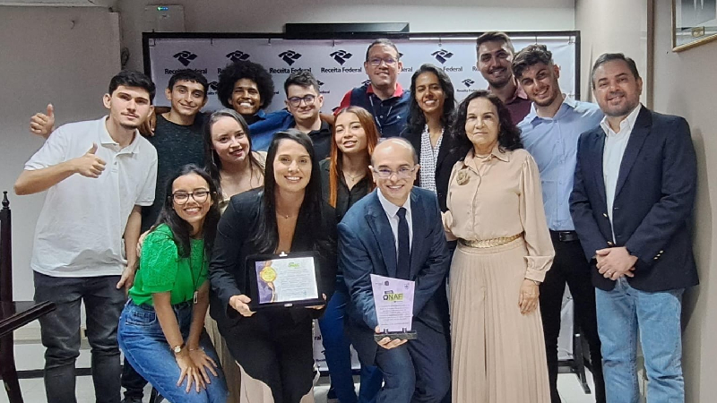 A orientação à população é realizada por alunos voluntários, sob a supervisão da coordenação do curso e do núcleo (Foto: Arquivo pessoal)