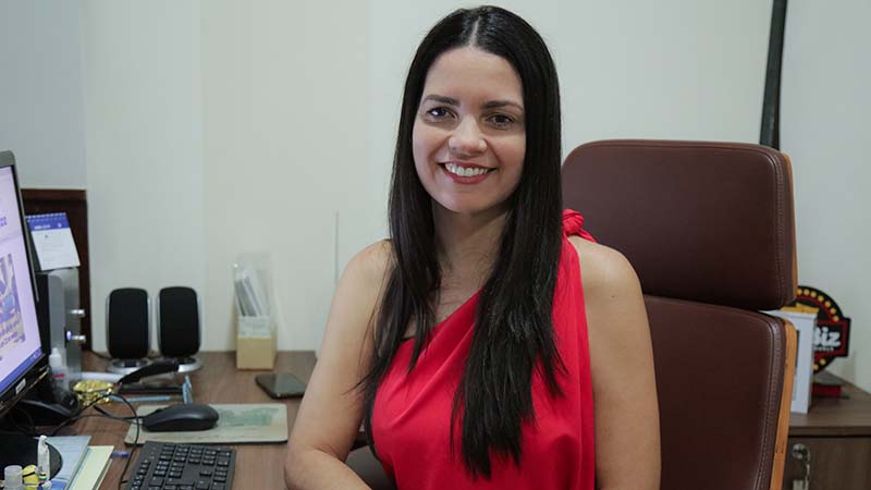 Professora Lilia Maia de Morais, vice-reitora de Pós-Graduação da Unifor. Foto: Julia Rabay.