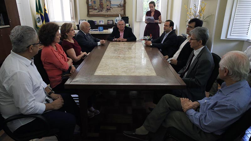 Solenidade de lançamento do Concurso de monografias “O Cearense 2018” (Foto: Natinho Rodrigues/ Diário do Nordeste)