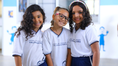 A Escola atende crianças da faixa etária de 4 a 12 anos de idade, oferecendo educação gratuita e de qualidade (Foto: Ares Soares)