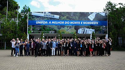 Um grupo de 45 estudantes de business serão recepcionados no campus da Unifor no dia 13 de maio. Foto: Ares Soares.