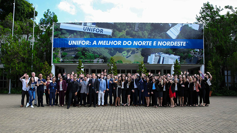 Um grupo de 45 estudantes de business serão recepcionados no campus da Unifor no dia 13 de maio. Foto: Ares Soares.