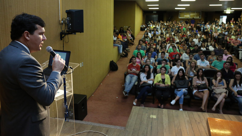 No evento, haverá mesas de palestras, minicursos e oficinas, abordando diversas áreas do Direito Internacional. Foto: Ares Soares.