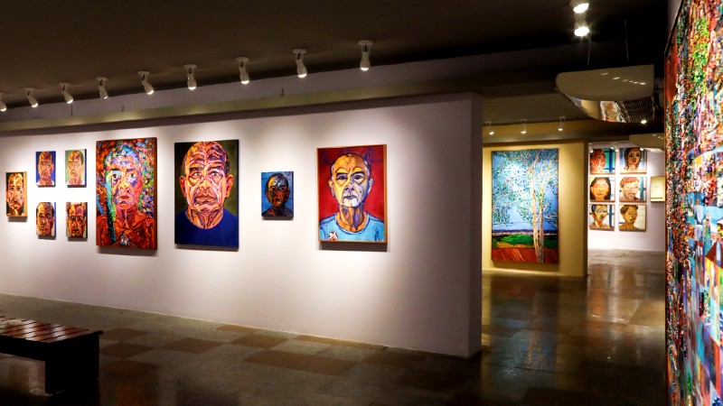 Contando com 82 obras do artista natural de Crateús, a exposição