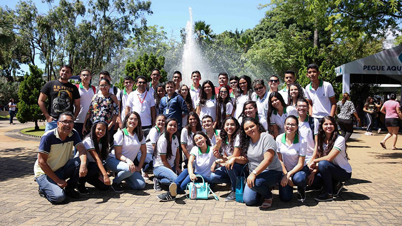 O evento reuniu mais de 12 mil alunos. Foto: Reprodução.