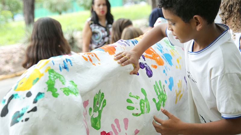 Escola de Aplicação Yolanda Queiroz faz parte das ações da Fundação Edson Queiroz a favor do desenvolvimento social de comunidades em torno da Unifor (Fotos: Ares Soares)