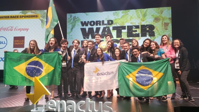Enactus é uma ONG que se dedica a mobilizar estudantes, líderes executivos e acadêmicos de vários países a melhorarem o mundo. (FOTO: Ares Soares)