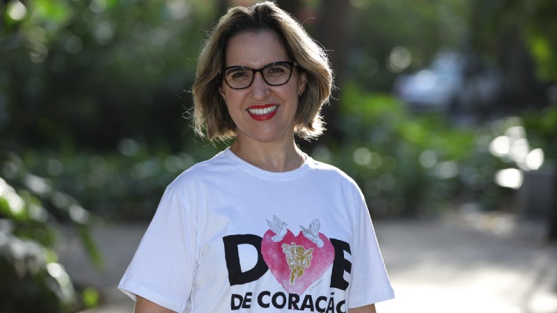 Polianna Lemos, professora do curso de Medicina da Unifor, coordenou a campanha Doe de Coração 2020 (Foto: Ares Soares)