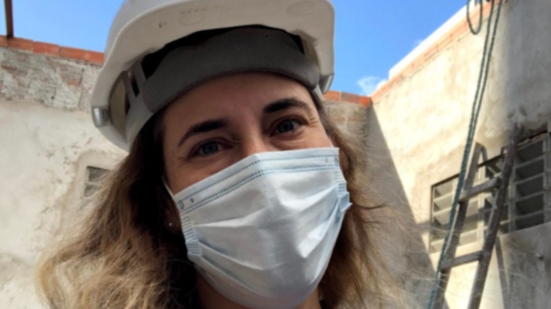 Egressa da Unifor, Joanne Ximenes é especialista em arquitetura hospitalar (Foto: Arquivo pessoal)