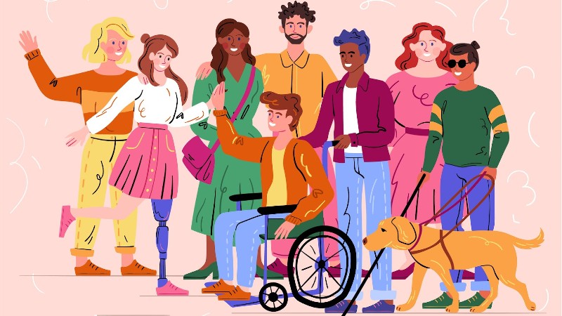 Para a construção de uma sociedade mais inclusiva é preciso combater o preconceito contra pessoas com deficiência (Ilustração: Getty Images)