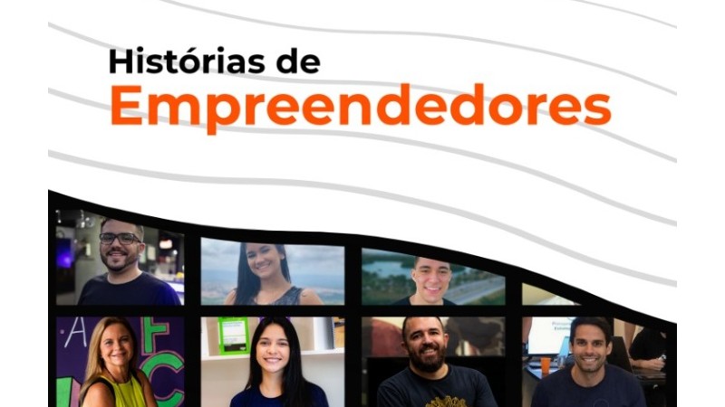 Primeiro livro da série conta dez histórias de empreendimentos locais, como a Trílogo, Kina e Vera Passos Academia. (Foto: Reprodução)