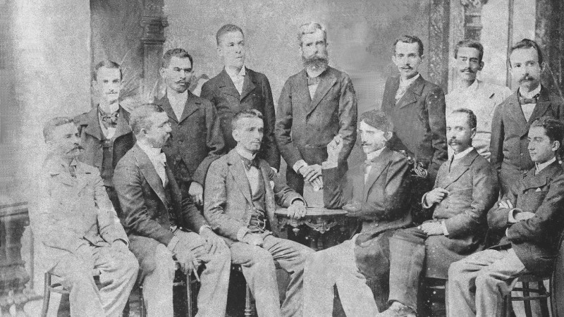 Padaria Espiritual era formada por escritores, desenhistas, pintores e músicos (Imagem: Reprodução)