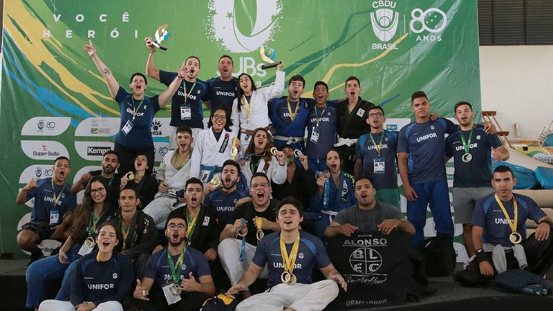Realizadas em Brasília, as competições contaram com a participação de 50 alunos e atletas da Unifor. Foto: Divulgação.