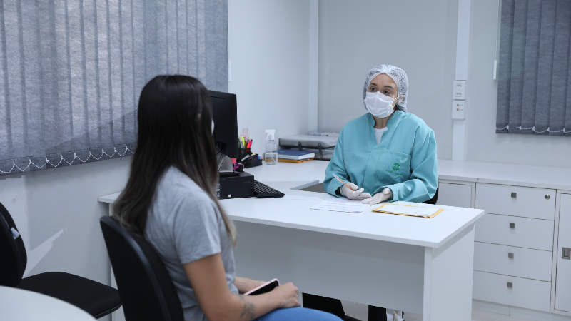 O ambulatório de Nutrição do NAMI fica no piso térreo e promove avaliação, diagnóstico e orientação nutricional (Foto: Ares Soares)