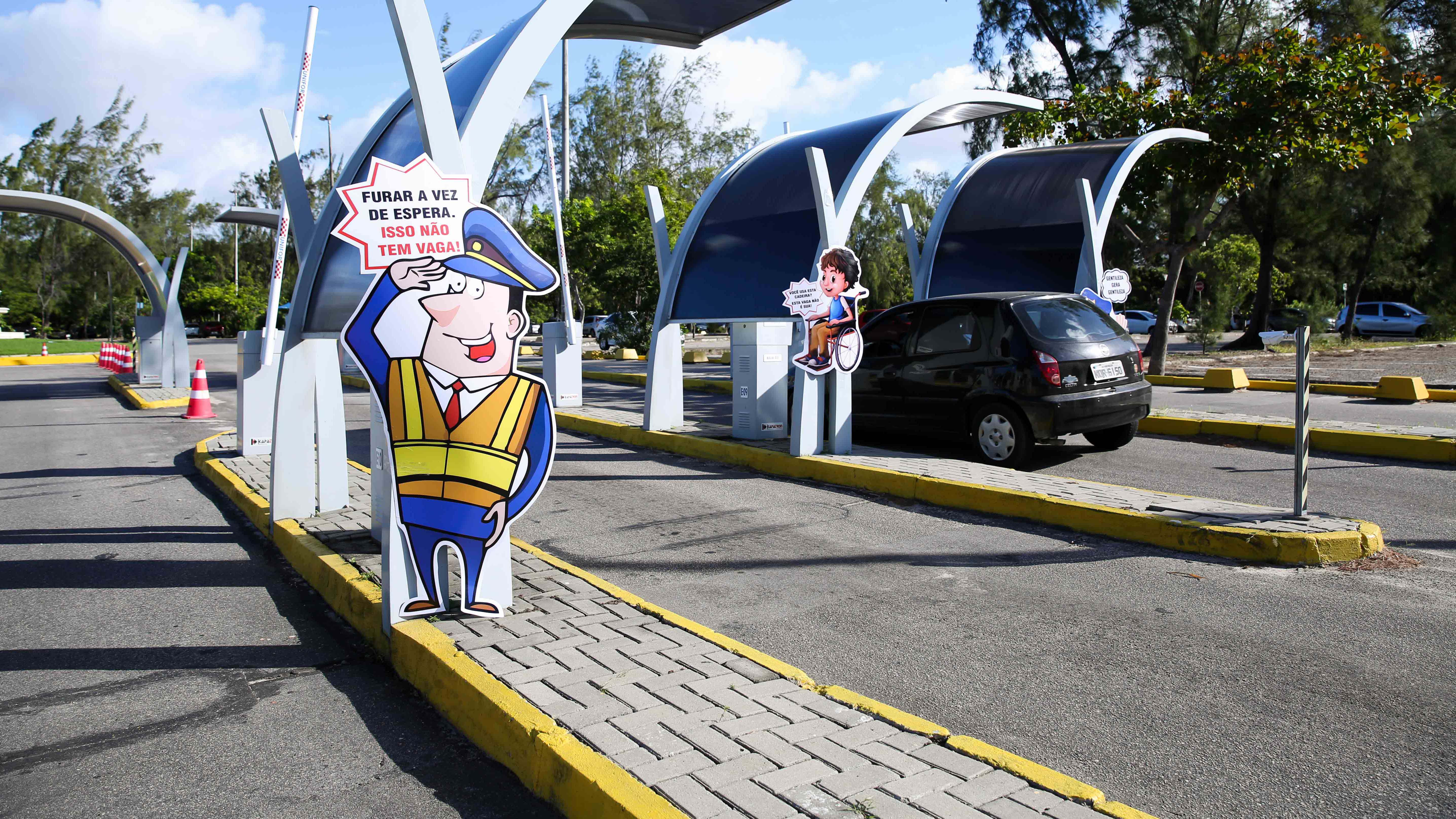 Ações de responsabilidade social e cidadania na Unifor  (Foto: Ares Soares)