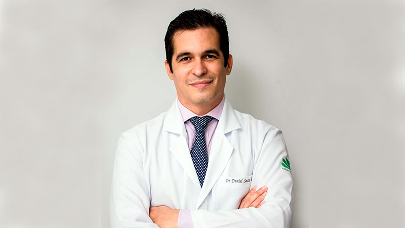Professor Daniel Lima, docente do curso de Medicina da Unifor e coordenador do Definitive Surgical Trauma Care (Foto: Divulgação)