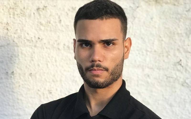 Ikaro Rafael é aluno do curso de Direito da Universidade de Fortaleza e fundador do instagram @papodireito_ (Foto: divulgação)
