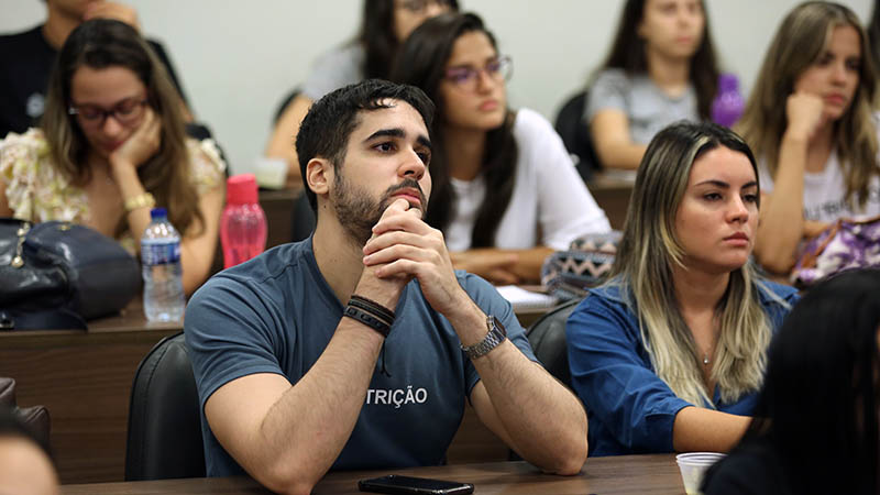 O Ciclo de Atualização em Nutrição apresenta abordagens relacionadas à prática profissional do nutricionista (Foto: Ares Soares/Unifor)