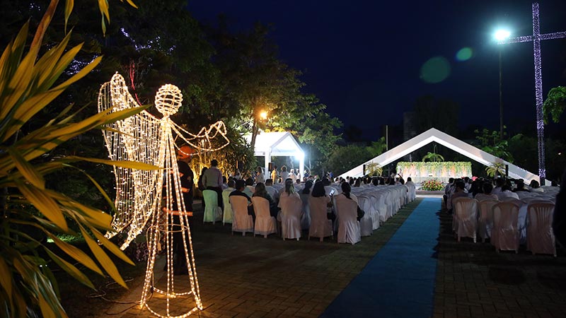 A celebração acontecerá no altar votivo da Unifor (Foto: Ares Soares)