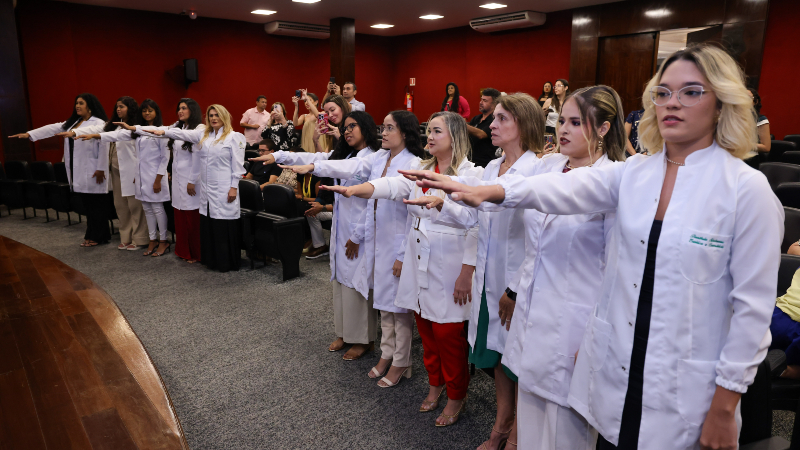 As solenidades marcam um capítulo importante na jornada acadêmica e profissional de cada aluno (Foto: Ares Soares)