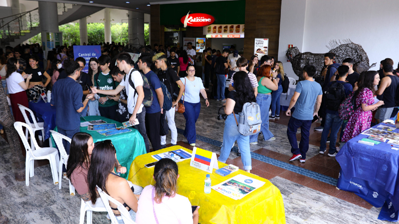 A Unifor possui convênio com mais de 140 instituições de ensino superior, espalhadas por cerca de 30 países (Foto: Ares Soares)