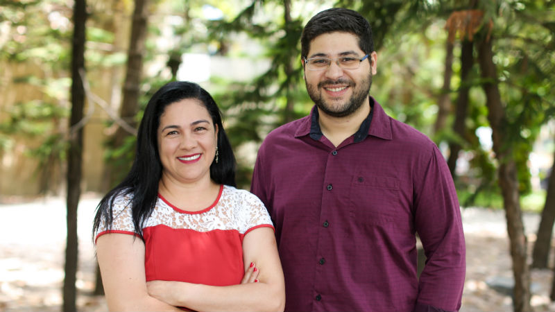 Roselene Del Vecchio e Minelle Silva. (Foto: Ares Soares).