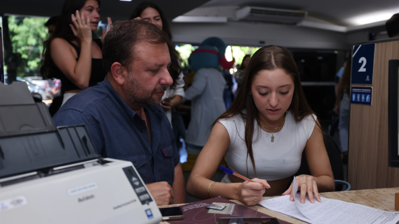 O Sucesso do Aluno fechará apenas no dia 25 de dezembro; no período de 26 a 29 de dezembro, funcionará de 8h às 18h para atendimentos presenciais e on-line (Foto: Ares Soares)
