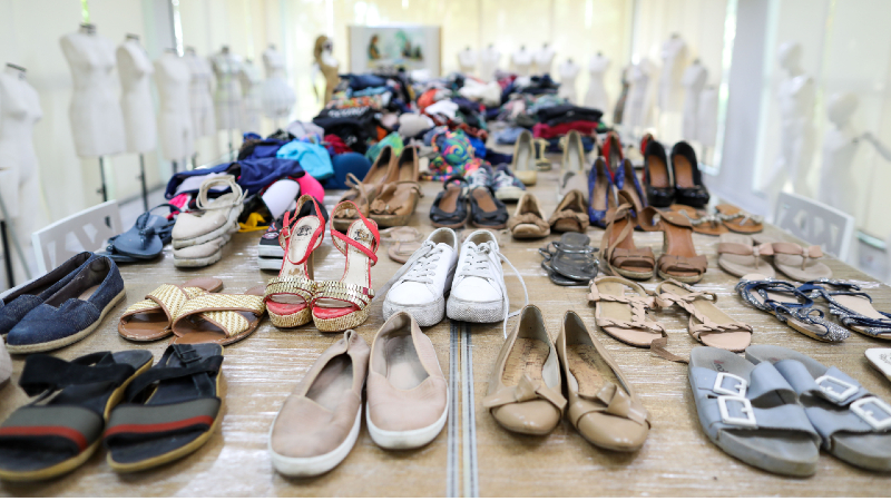 Peças serão doadas para moradores da Comunidade do Dendê. (Foto: Ares Soares)
