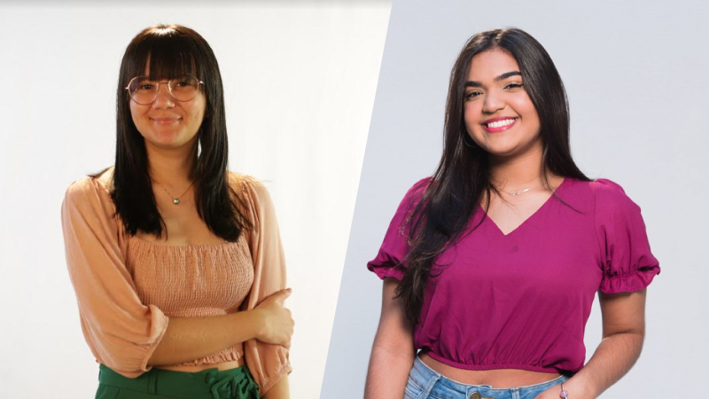 A edição da semana será apresentada pelas estudantes de Jornalismo Melina Melo e Penélope Menezes (Foto: Divulgação)