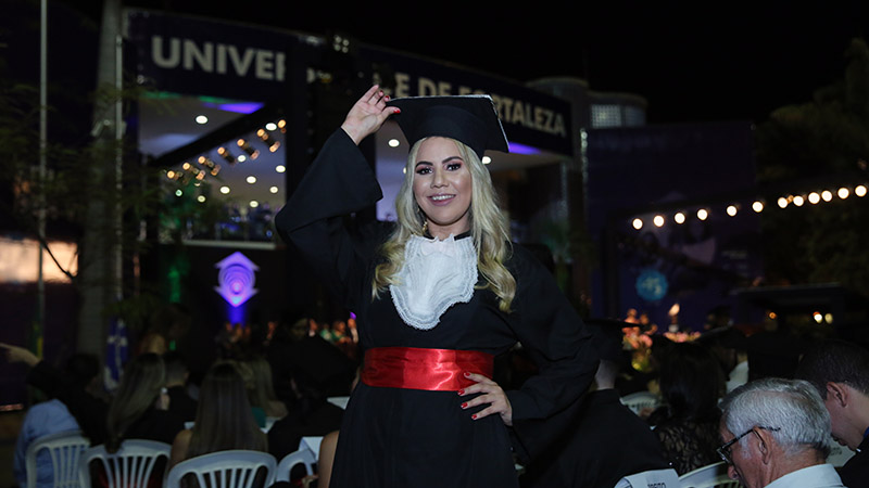 Mais de 1.500 alunos concluíram seus cursos de Graduação na Unifor em 2018.1 (Foto: Ares Soares)