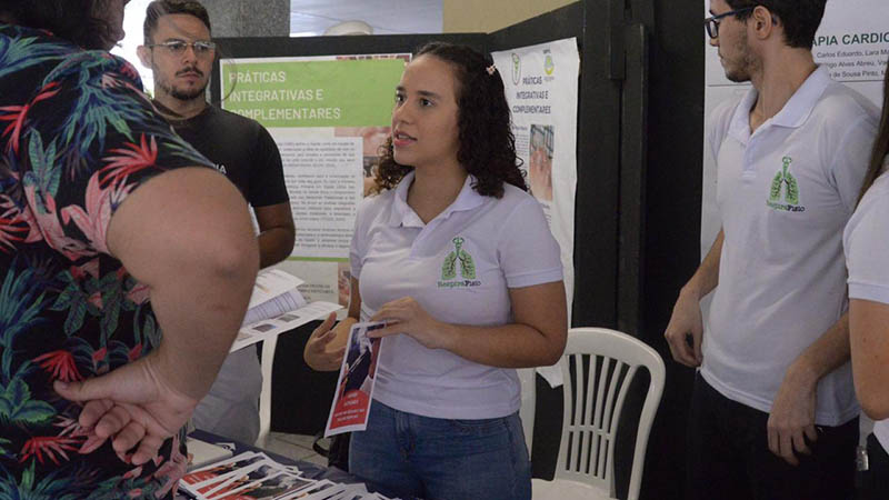 Nesta edição, cada liga teve a oportunidade e o desafio de apresentar as atividades desenvolvidas pelo seu grupo, em apenas um minuto.