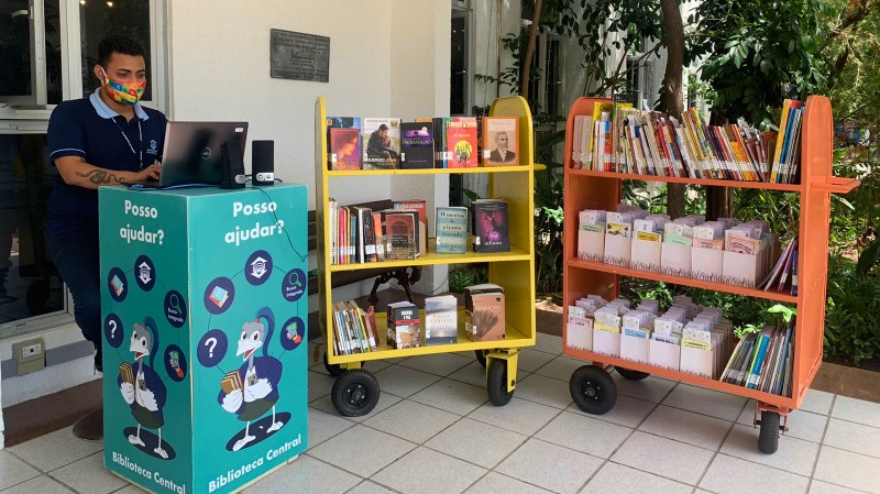 O projeto intensifica o incentivo à leitura, bem como evidencia livros que podem ser ótimas companhias durante o período de férias (Foto: Arquivo Pessoal)