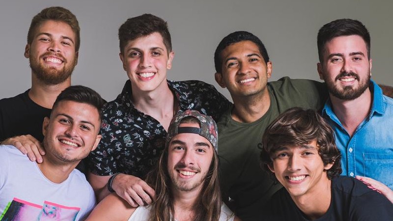 Banda SouSe7e, destaque pela irreverência e animação nos palcos, é a revelação musical no Nordeste (Foto: Divulgação)